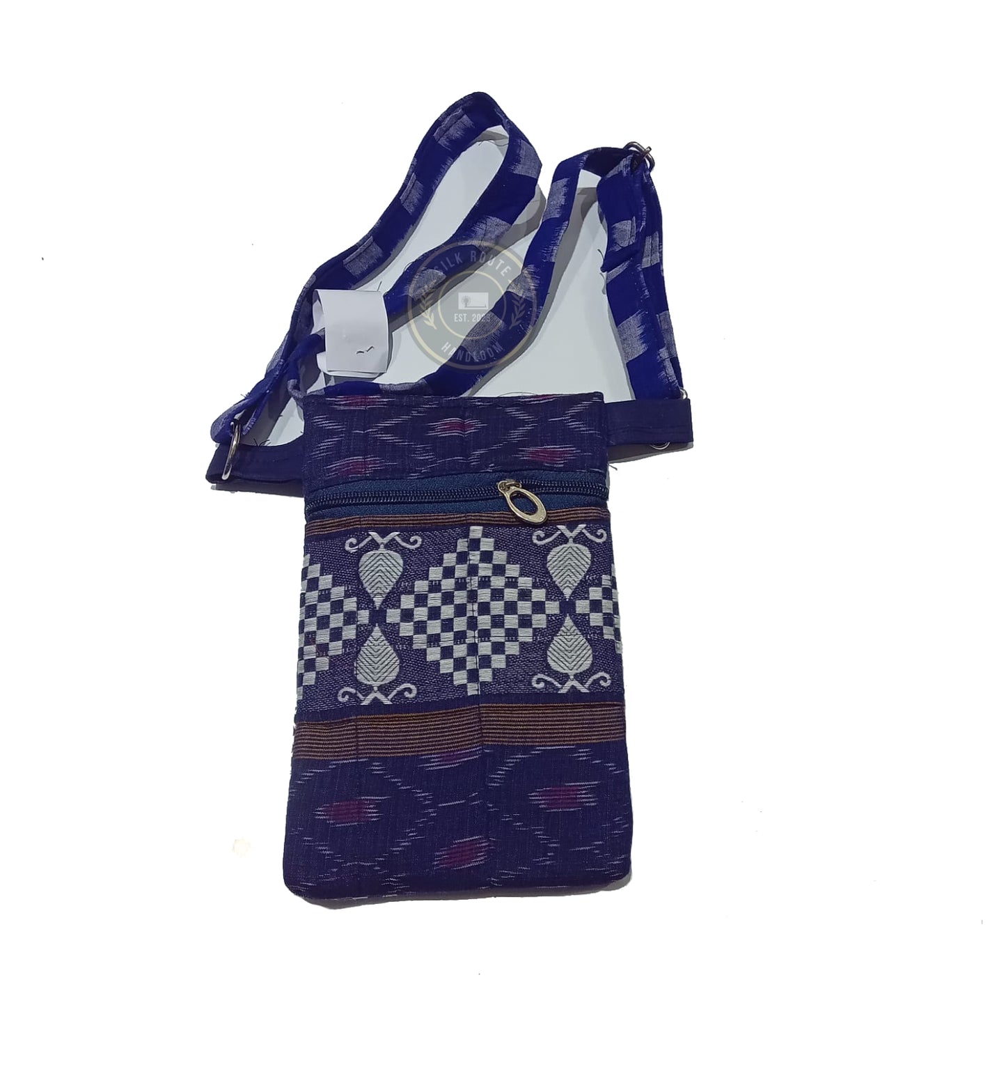 Traditional Odisha sambalpuri ikat cotton handloom purse for women at best price