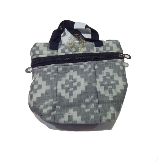 Handcrafted Odisha Sambalpuri handloom cotton purse for women office and casual travel