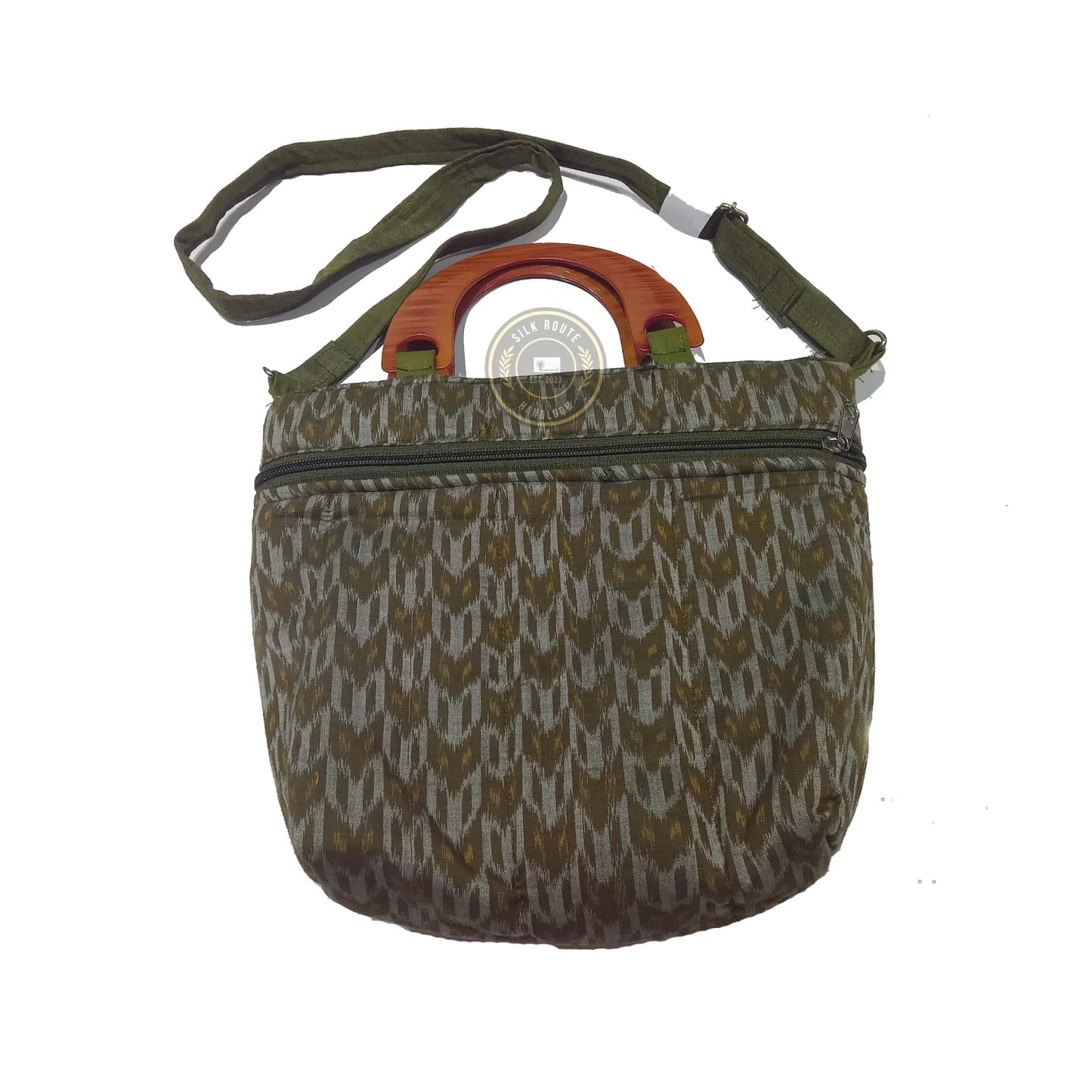 Odisha Sambalpuri ikat handloom cotton bag for office wear and everyday carrying