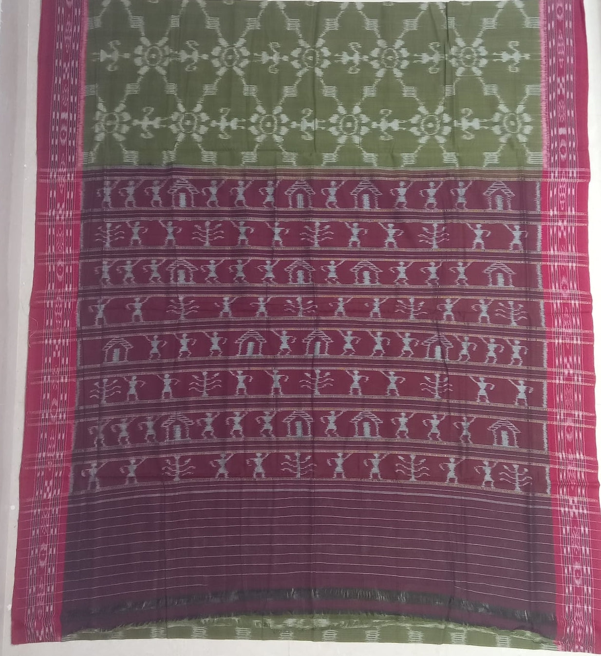 Odisha handloom Nuapatna Ikat Pure cotton saree