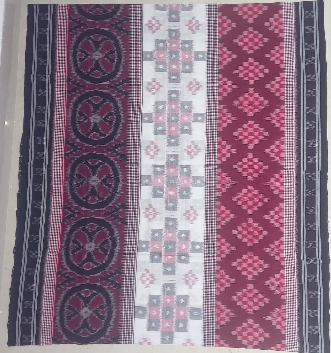 Odisha Handloom ikkat cotton saree from maniabandha for casual wear