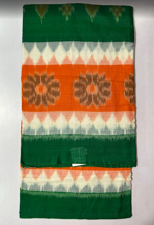 Odisha Handloom Nuapatna Cotton Saree with best thread with bandha design