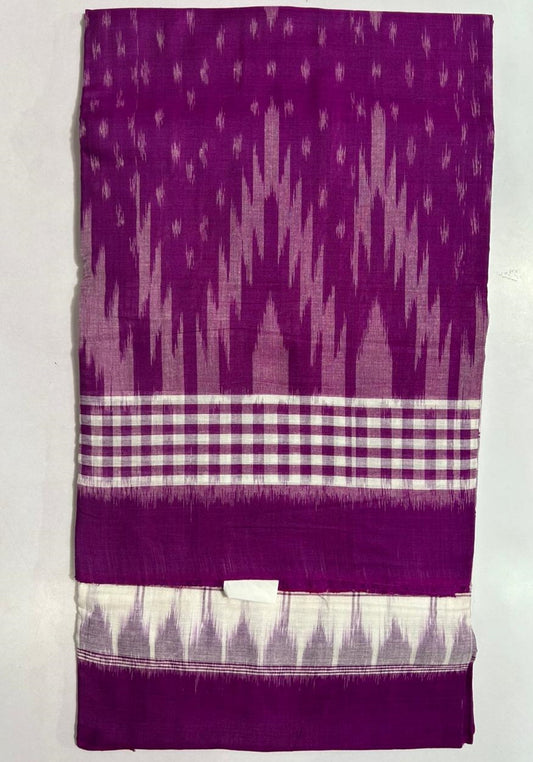 Odisha Handloom maniabandha cotton flower design bandha cotton saree