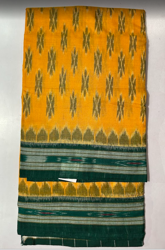 Odisha Sambalpuri handloom special motifs design cotton saree