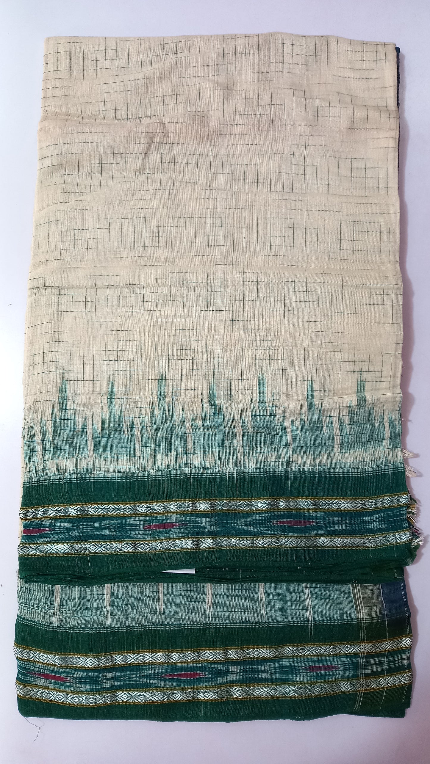 Odisha handloom maniabandha bandha design jharana cotton saree for sister in law
