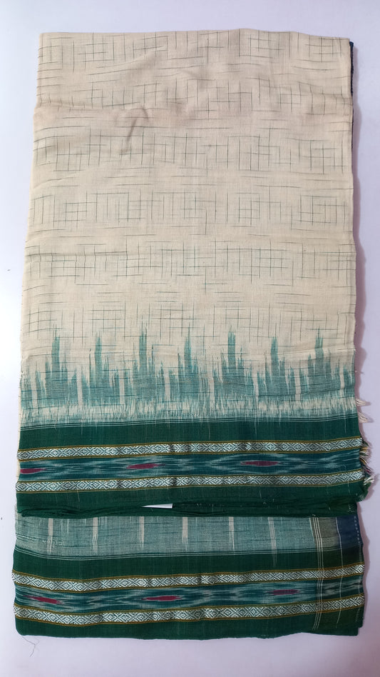 Odisha handloom maniabandha bandha design jharana cotton saree for sister in law