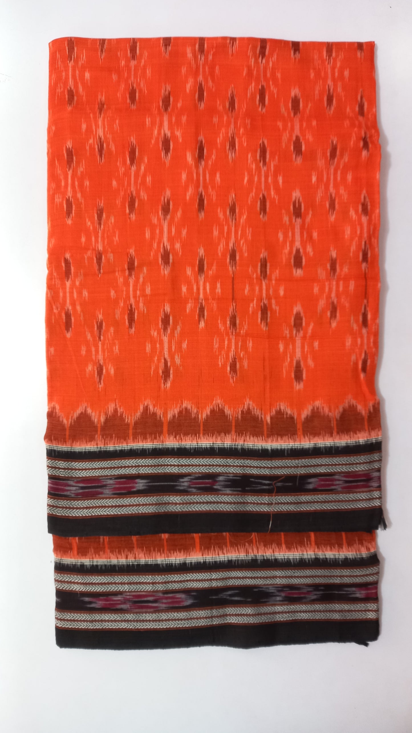 Odisha handloom Bomkai Design Sonepuri Cotton Sambalpuri Saree