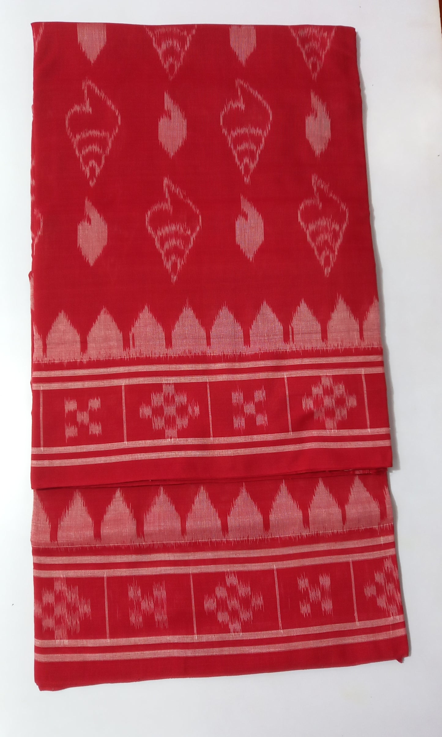 Odisha handloom Sankha design handwoven best thread cotton saree for festivals