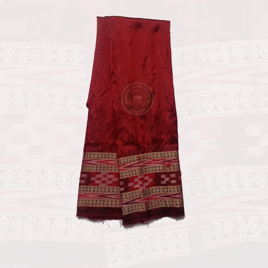 Buy Odisha handloom Khandua pure silk authentic Nuapatna blouse piece.