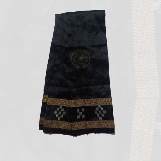 Odisha handloom Khandua authentic pure silk blouse piece from Nuapatna.