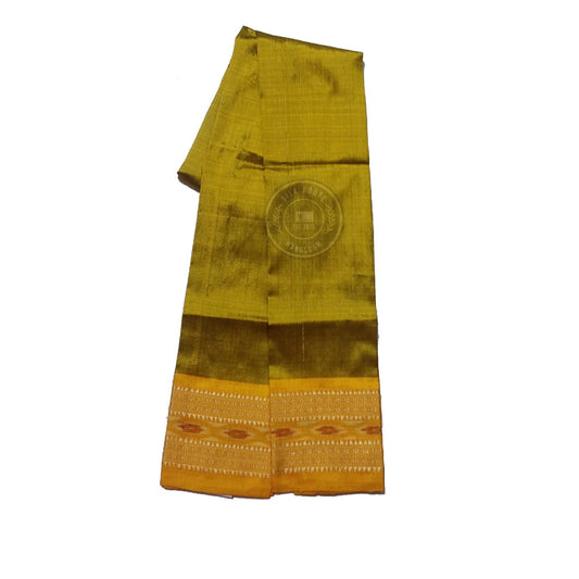 Odisha handloom Khandua pure silk blouse piece from Nuapatna at cheap price.