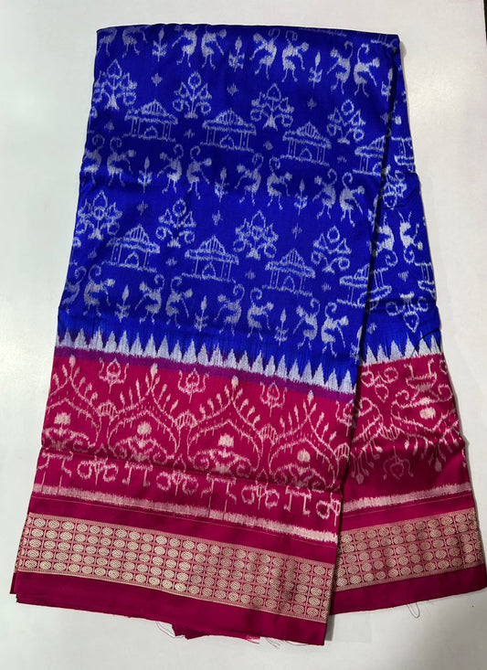 Buy Pure Handloom Weave authentic Odisha Sambalpuri Handloom Silk Saree