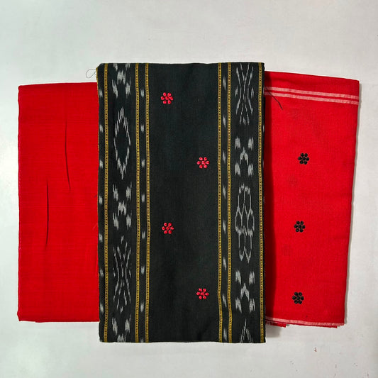 Ikat handloom maniabandha dress set for casual wearing buy Odisha Girl women