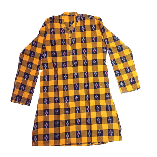 Buy New Unique Design Ikat handloom Odisha Nuapatna Kurta for Men at best Price