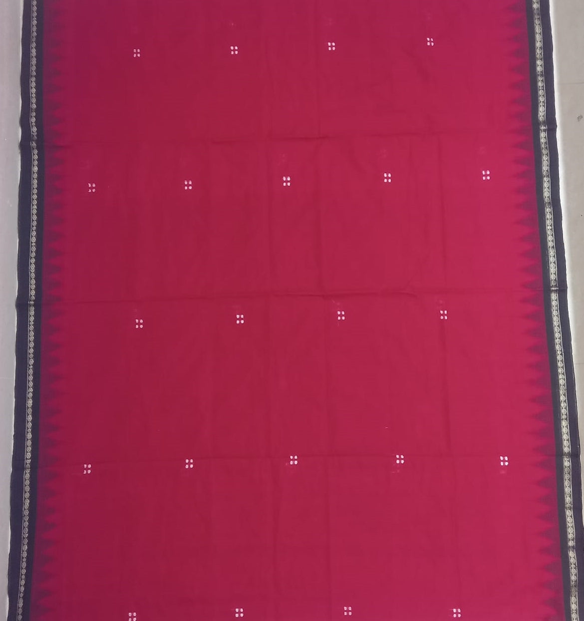 Shop Pure Cotton Nuapatna Odisha Handloom ekphulia Saree from weavers at discounted prices