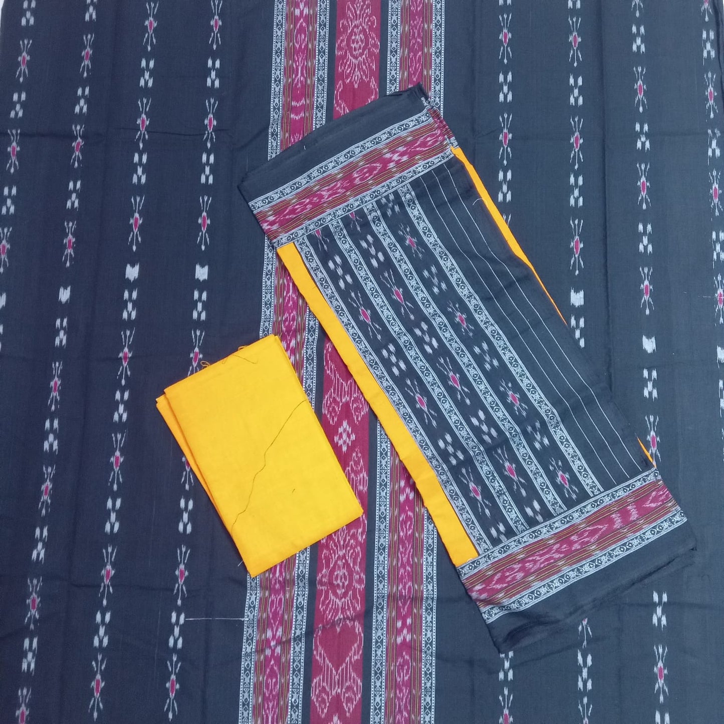 Ikat handloom maniabandha dress set for casual wearing buy Odisha Girl women