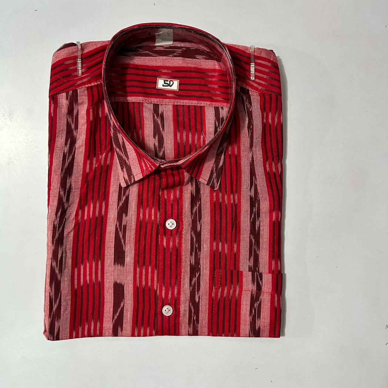 Odisha Sambalpuri handloom ikat cotton shirt for men at affordable price.