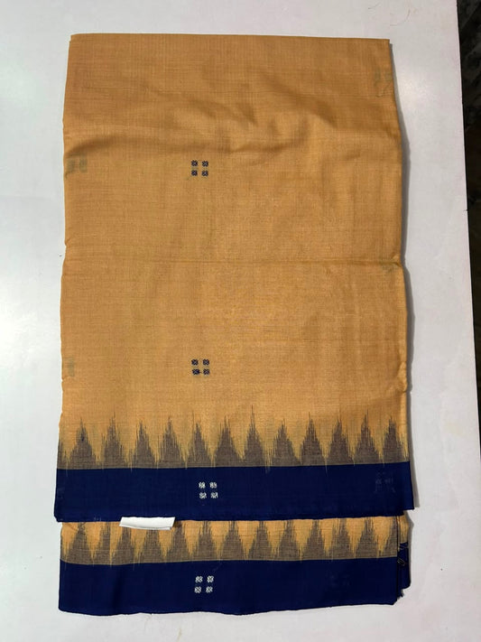 Odisha Handloom Pure Cotton ekphulia School Uniform Saree