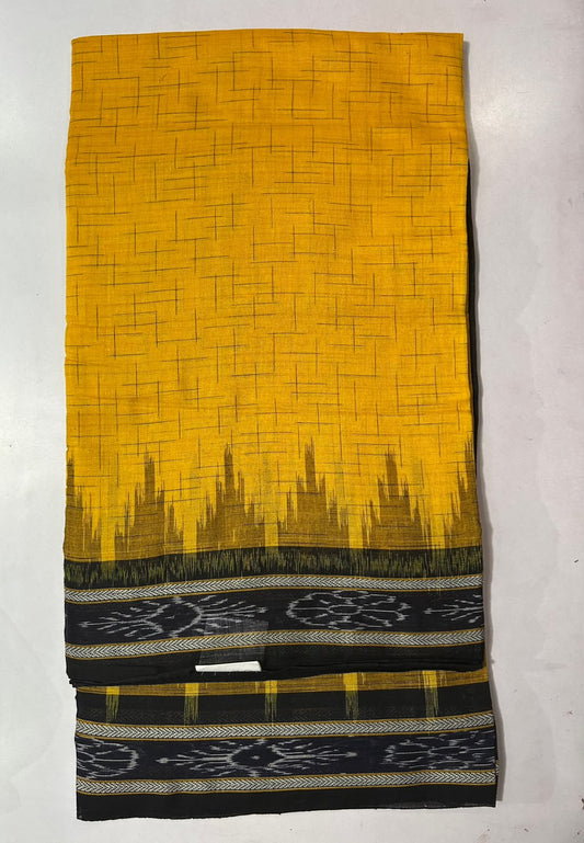 New Style Jharana design Odisha Handloom cotton saree for home wear