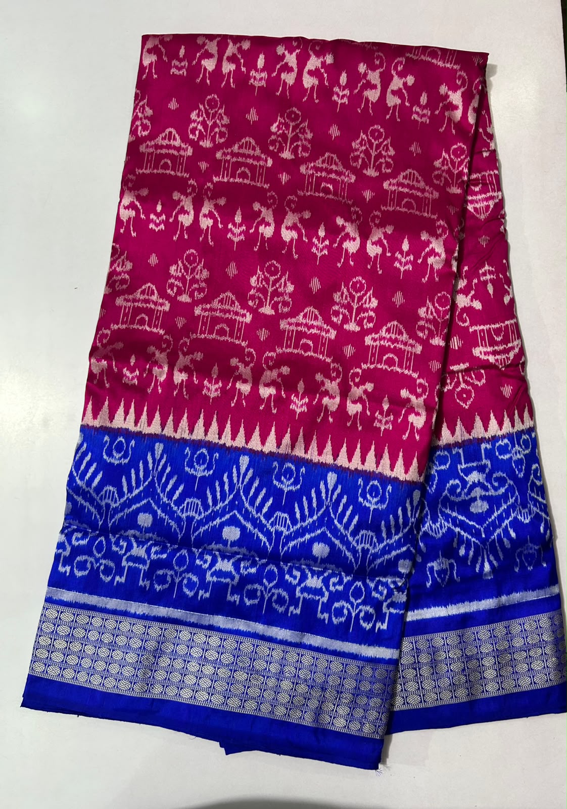 Odisha Bomkai Silk Pure handloom Special design Saree for Wedding Party Wear