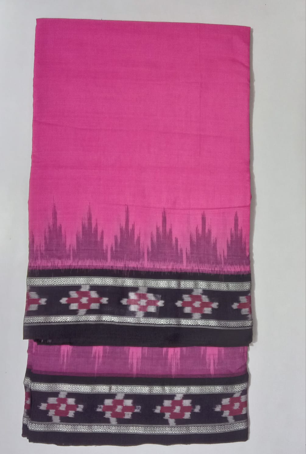Buy maniabandha handloom pure cotton bandha odisha saree
