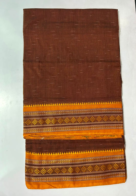 Odisha nuapatna maniabandha handloom pure cotton jharana saree