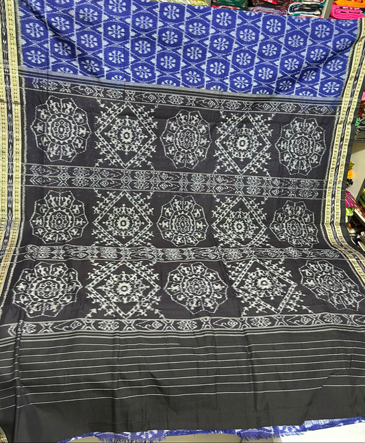 Odisha Handloom Sambalpuri design Pure Cotton Saree for Office Wear