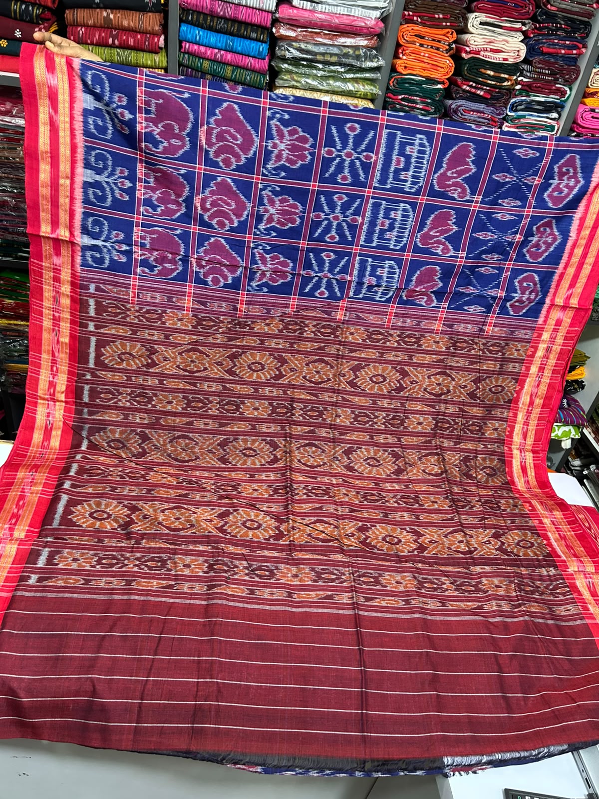 Odisha handloom nuapatna Nabakothi cotton saree for wedding gift shopping