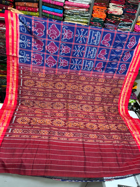 Odisha handloom nuapatna Nabakothi cotton saree for wedding gift shopping