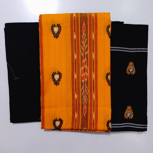 Buy Sonepur special odisha handloom famous pasapalli work pure cotton dress set