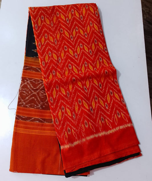 Odisha Handloom Sambalpuri Ashwini Design Dress Set | Pure Cotton Fabric