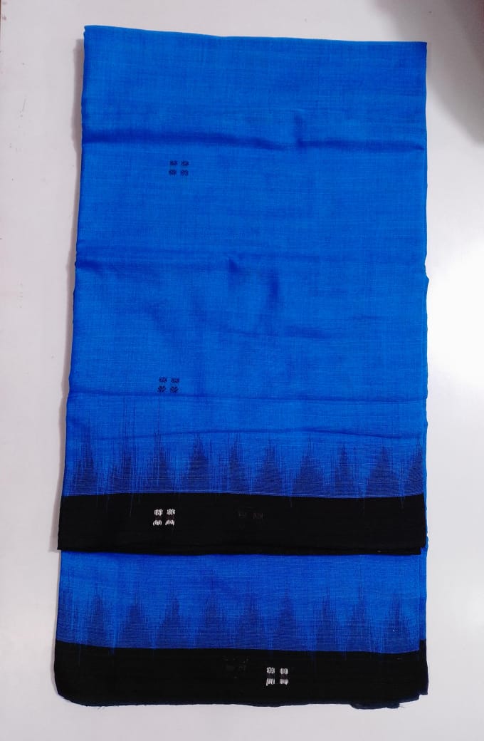 Odisha Handloom Pure ikkat cotton saree from nuapatna | Plain Sari Shopping