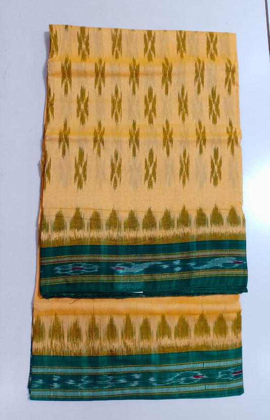 Maniabandha design Pure cotton body bandha handloom saree from Odisha