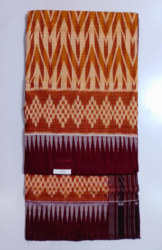 Odisha Handloom Buti design pure sambalpuri cotton saree