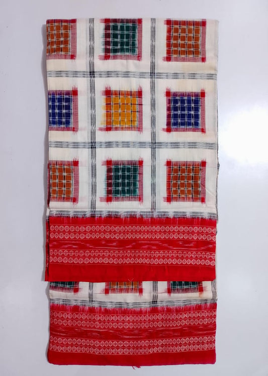 Odisha Sambalpuri Bargarh Handloom Pure Cotton Saree for mother