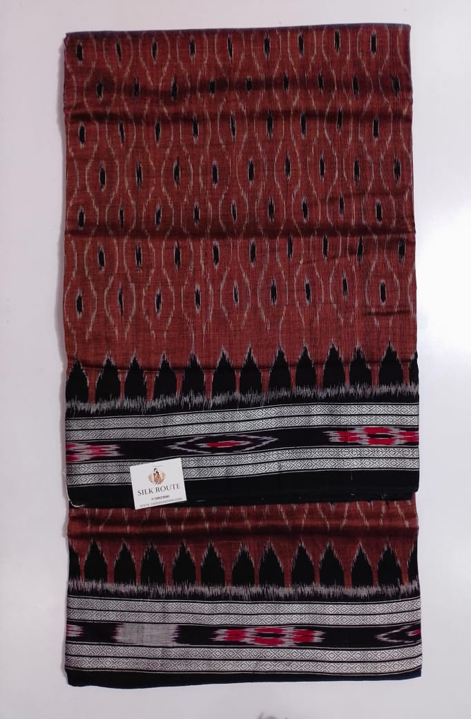 Odisha Handloom Nuapatna bandha cotton Saree for Grand Mothers as Gift Sari