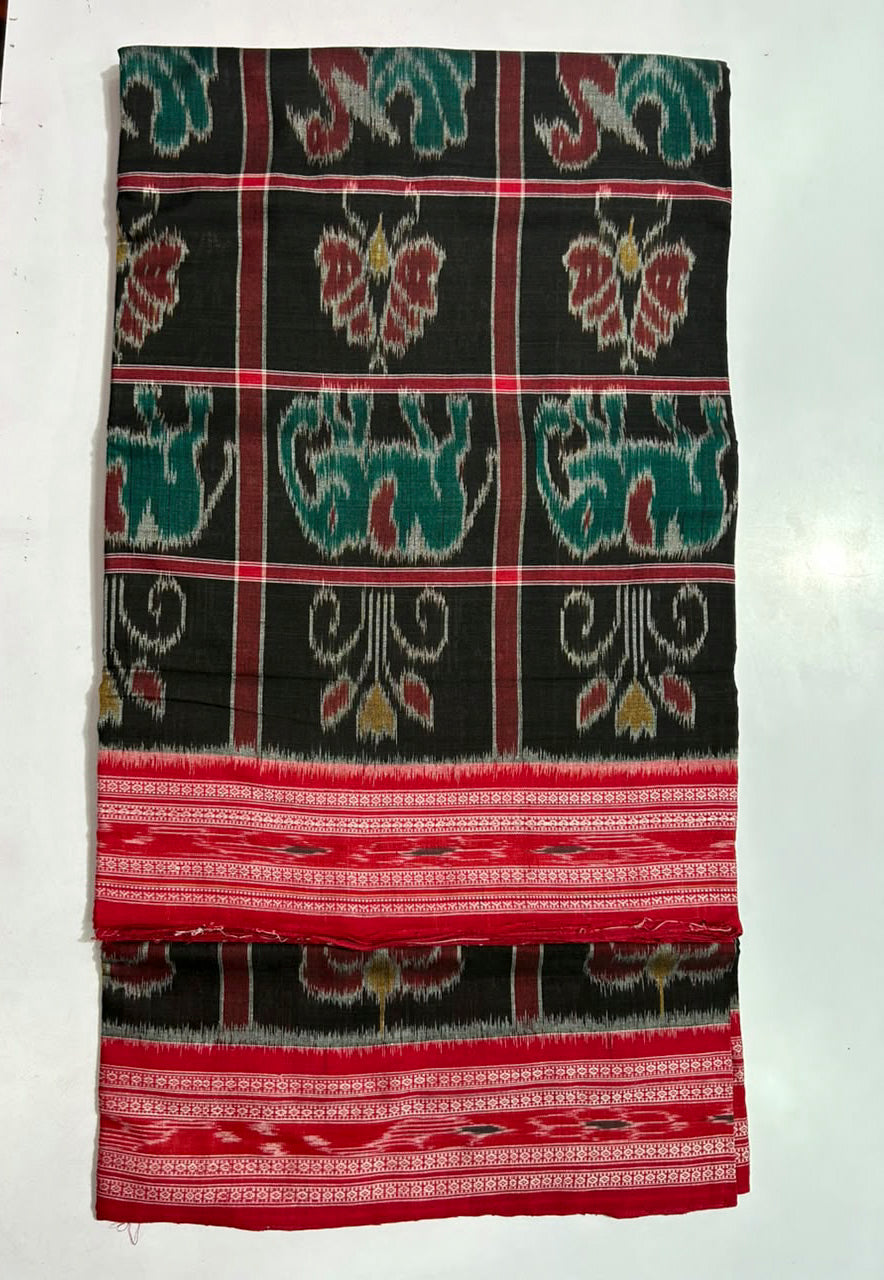 Odisha Nuapatna Weaver's design | Body bandha Nabakothi Cotton handloom Saree for women