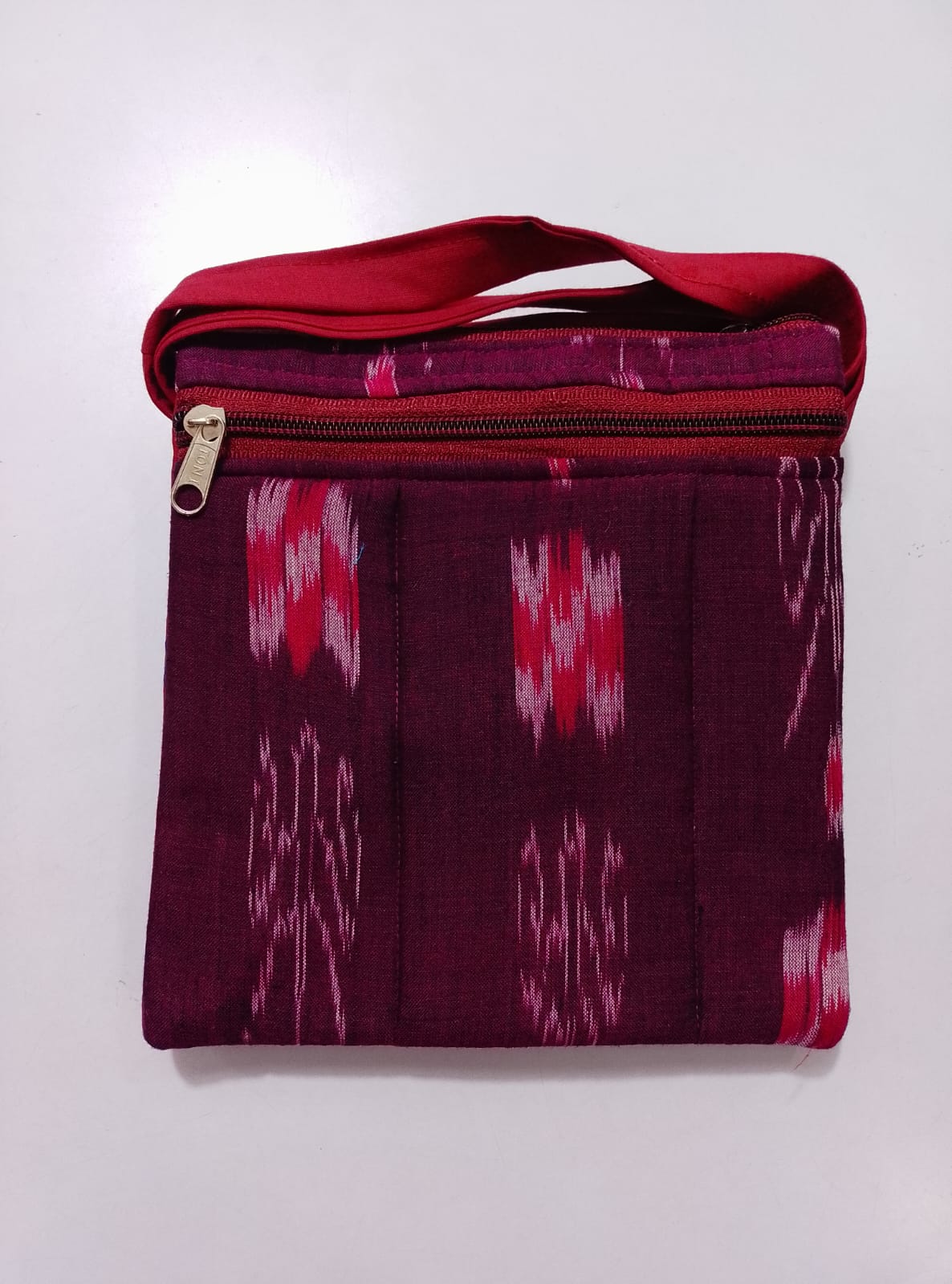 Odisha handmade handloom pasapalli design ikkat work top quality soulder bag for travelling