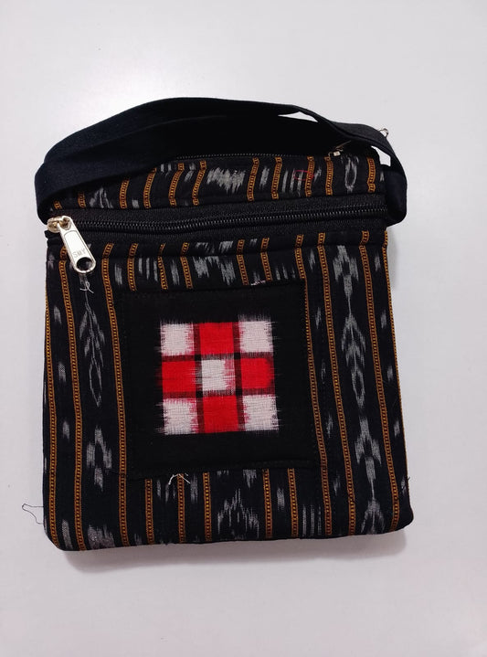 Odisha handloom Sambalpuri cotton shoulder bag for women at cheap price