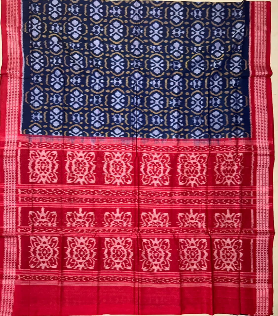 Odisha handloom Sambalpuri Sustainable Style Pure Cotton Saree