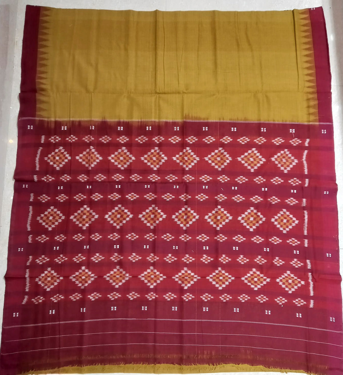 Buy Online Odisha Nuapatna ekphulia cotton saree for women | Casual Wear handloom Sari