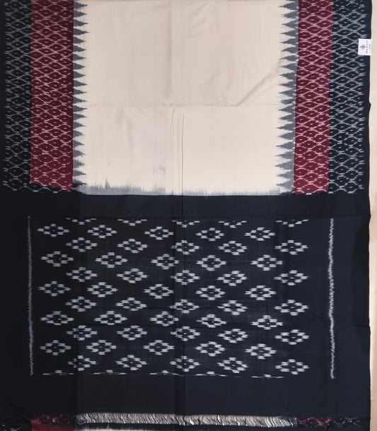Odisha handloom pure cotton nuapatna bandha saree for gift to mother