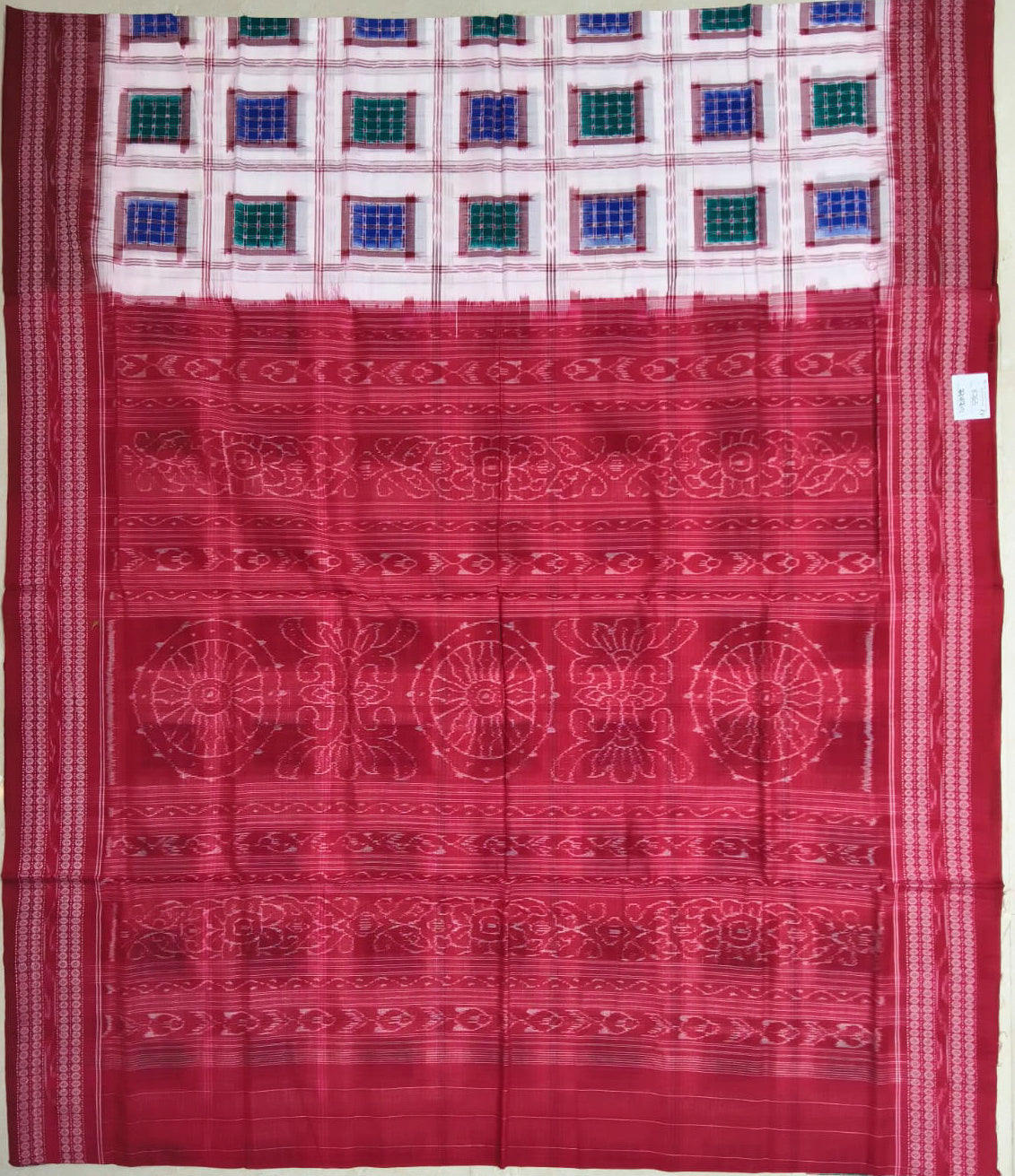 Odisha Handloom Pure Cotton Sambalpuri Ashwini Saree | Shop at Best Price