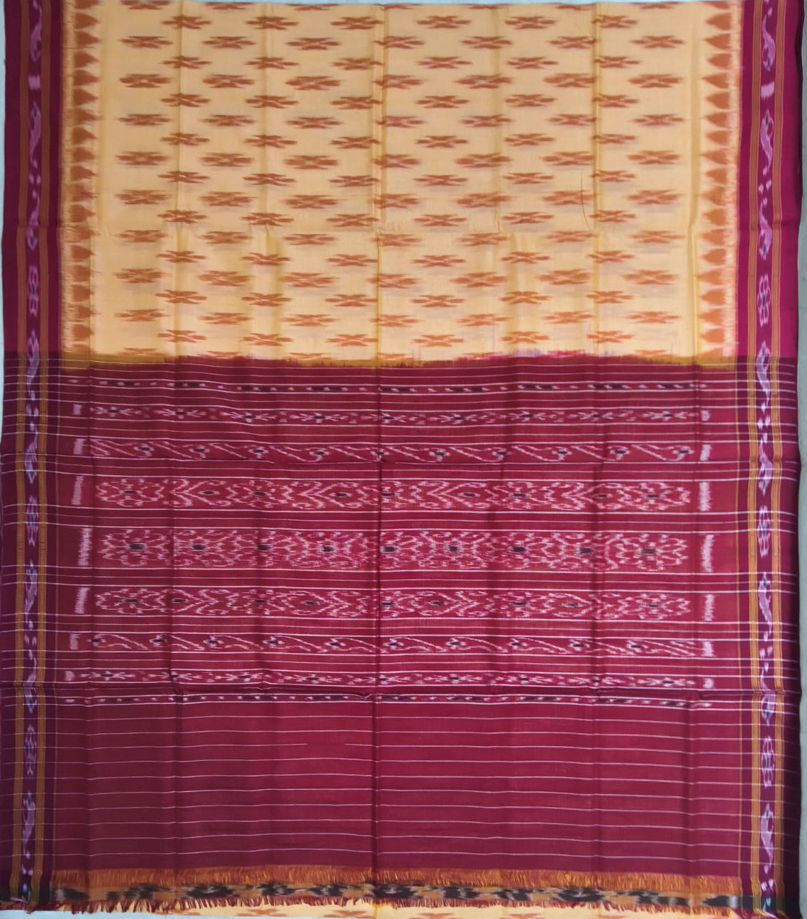 Odisha Nuapatna jemadeipur cuttack pure cotton handloom saree