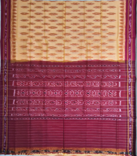 Odisha Nuapatna jemadeipur cuttack pure cotton handloom saree