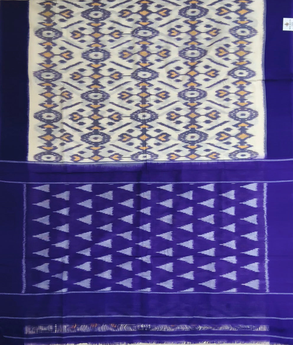 Odisha Handloom Pure Cotton Ikat Nuapatna New Design Saree for Office