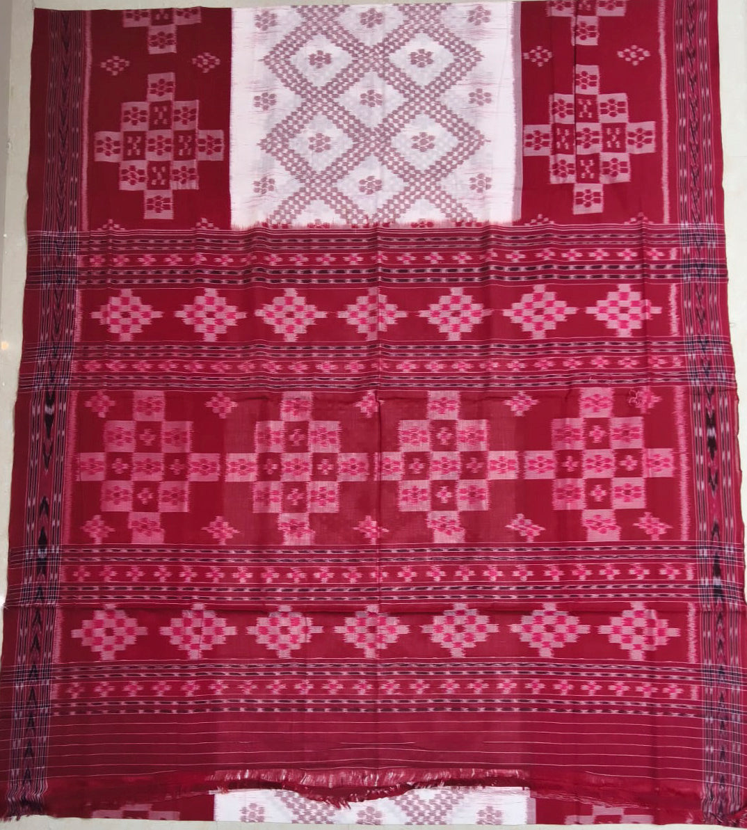 Odisha Nuapatna Handloom Ikkat Cotton Saree with new design for mother