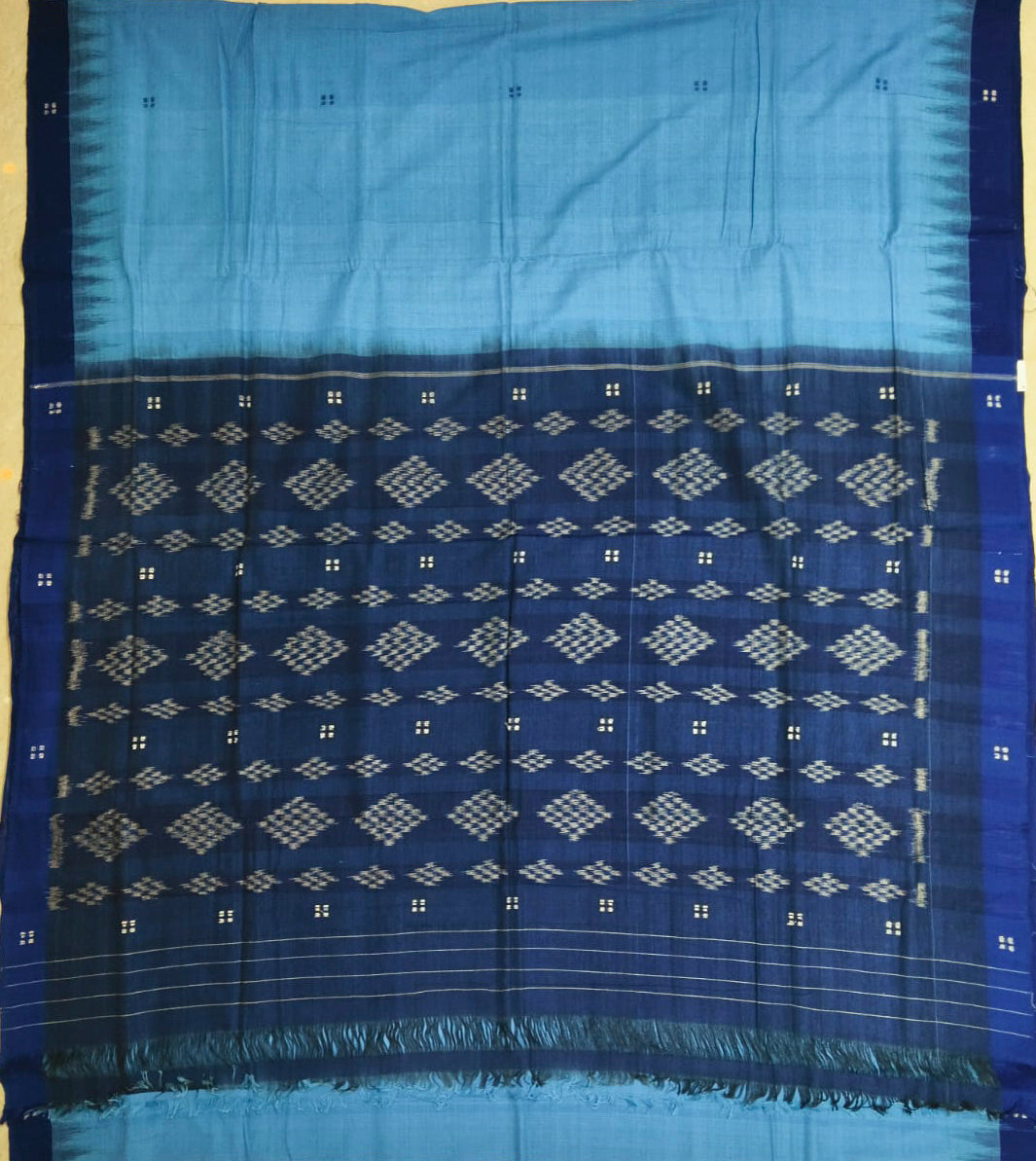Odisha Handloom Sambalpuri Pasapalli  Ekphulia design Pure Cotton Saree