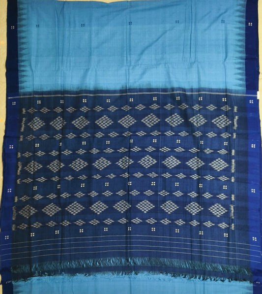 Odisha Handloom Sambalpuri Pasapalli  Ekphulia design Pure Cotton Saree