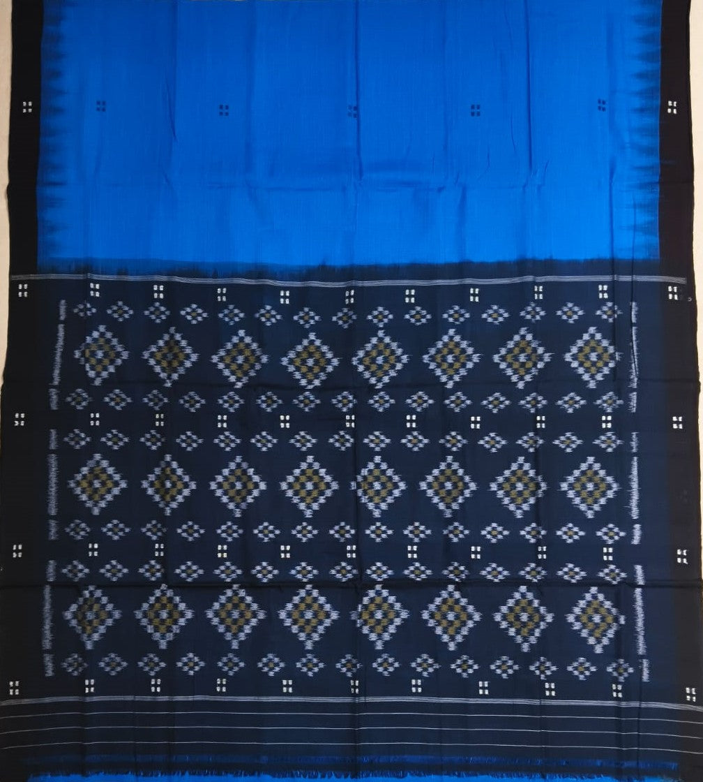 Odisha Handloom Pure ikkat cotton saree from nuapatna | Plain Sari Shopping